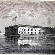Fort Sumpter before the Shelling Began